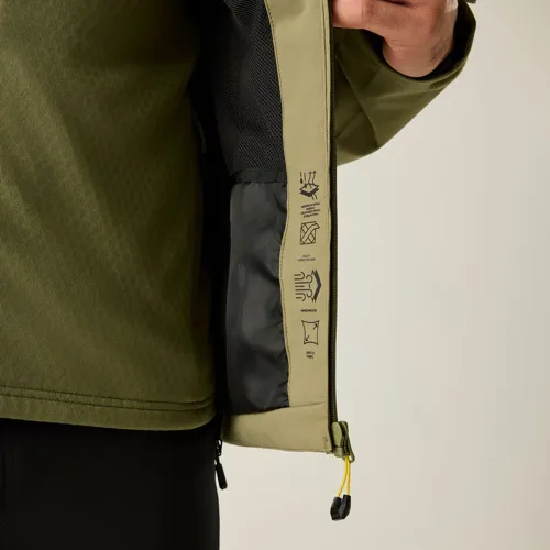Pánská outdoorová bunda Dare2b TORREK III khaki (6)