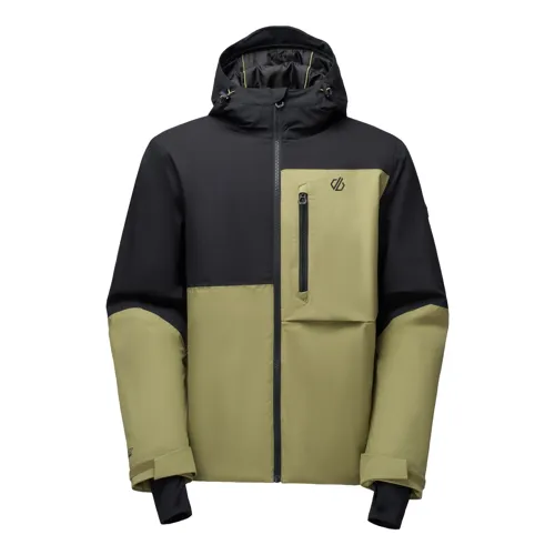 Pánská technická lyžařská bunda Dare2b HALFPIPE IV černá/khaki (9)