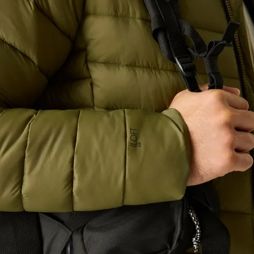Pánská prošívaná bunda Dare2b TORREK BAFFLED khaki (3)