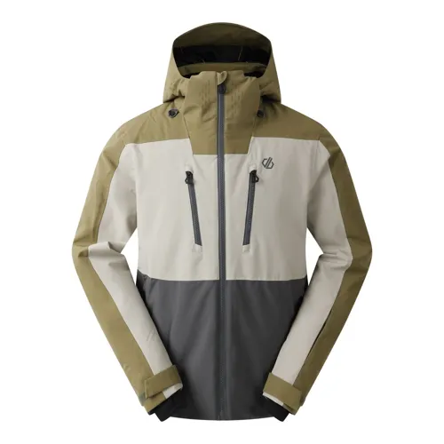 Pánská zimní lyžařská bunda Dare2b BASEPLATE III khaki/šedá (11)