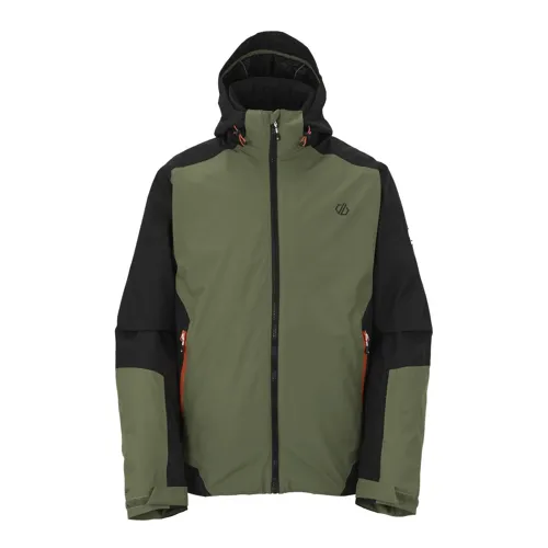 Pánská zimní lyžařská bunda Dare2b PRECISION II černá/khaki (9)