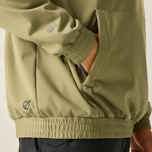 Pánská softshellová freeride bunda Dare2b RAMPAGE khaki (3)
