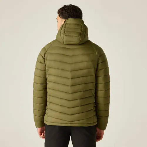 Pánská prošívaná bunda Dare2b TORREK BAFFLED khaki
