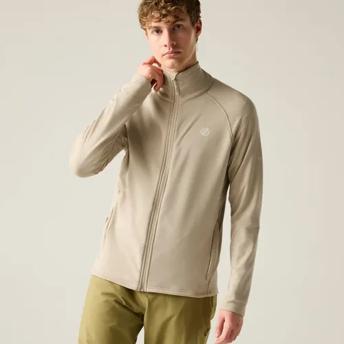 Pánská funkční mikina Dare2b FUSE UP FULL ZIP béžová (3)