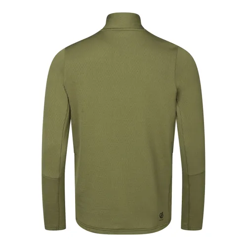 Pánská fleecová mikina Dare2b VENTURE khaki/černá (5)