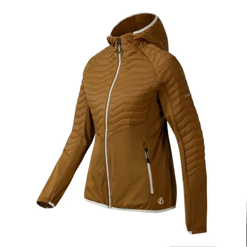 Dámská hybridní bunda Dare2b AIR LITE hořčicová (6)