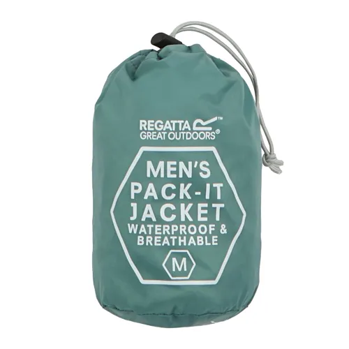 Pánská bunda Regatta PACK IT III tyrkysová (8)