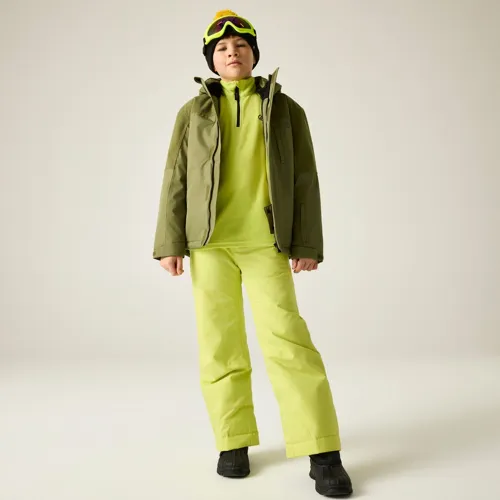 Dětská lyžařská bunda Dare2b CHILL khaki (1)