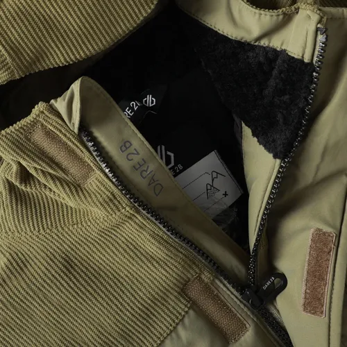 Dětská lyžařská bunda Dare2b CHILL khaki (7)