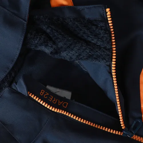 Dětská lyžařská bunda Dare2b RIP IT modrá/oranžová (7)