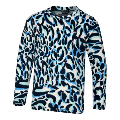 Dětský hřejivý fleecový set Dare2b THERMAL modrá/bílá (4)