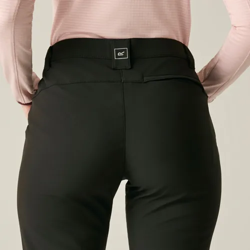 Dámské zimní softshellové kalhoty Regatta FENTON černá (4)
