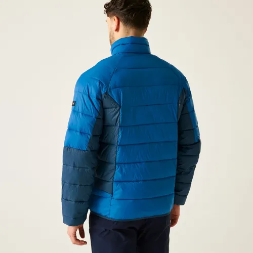 Pánská prošívaná bunda Regatta DALENT modrá