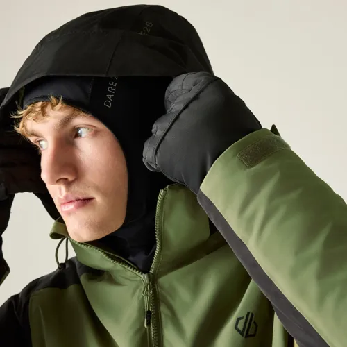 Pánská zimní lyžařská bunda Dare2b PRECISION II černá/khaki (2)