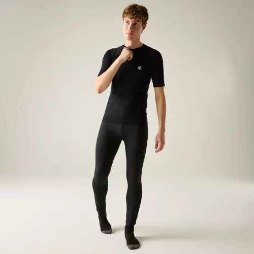 Pánské sportovní legíny Dare2b ABACCUS černá (1)