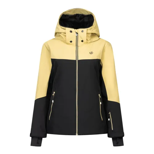 Dámská zimní lyžařská bunda Dare2b FLURRY III béžová/černá (9)
