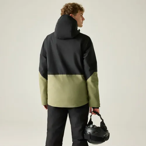 Pánská technická lyžařská bunda Dare2b HALFPIPE IV černá/khaki