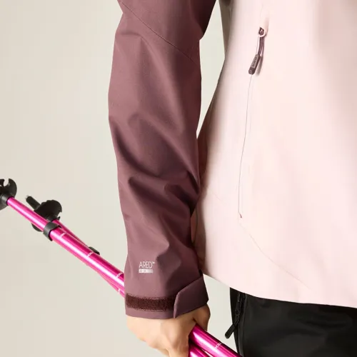 Dámská outdoorová bunda Dare2b TORREK III vínová/růžová (2)