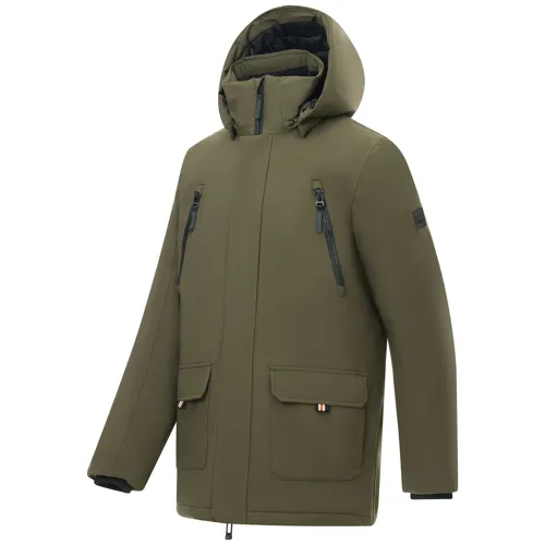 Pánská zimní zateplená bunda Regatta MARRON khaki (10)