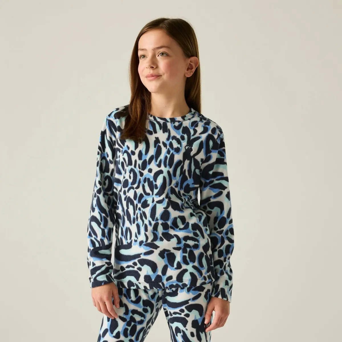 Dětský hřejivý fleecový set Dare2b THERMAL modrá/bílá