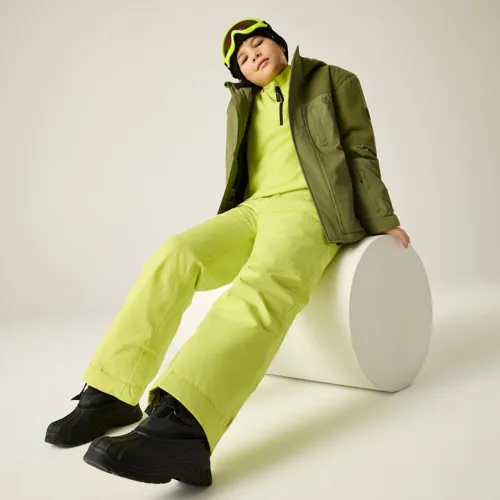 Dětská lyžařská bunda Dare2b CHILL khaki (5)