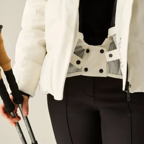 Dámská lyžařská bunda Dare2b ALLURE bílá (3)