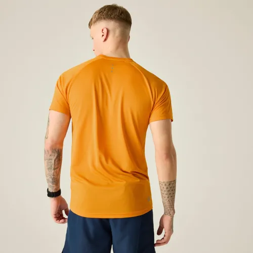 Pánské funkční tričko Dare2b ACCELERATE oranžová
