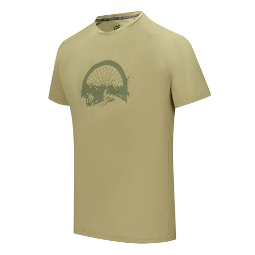 Pánské funkční tričko Dare2b TECH II khaki (6)