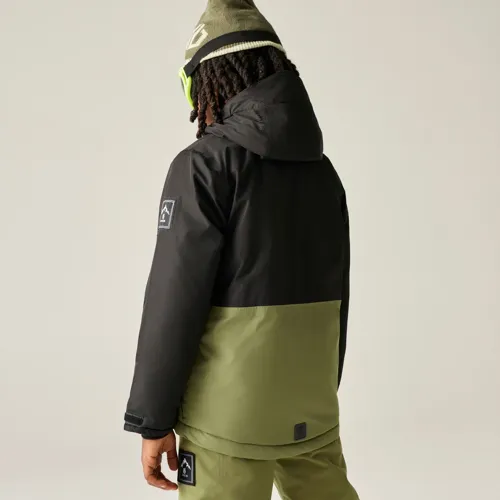 Dětská lyžařská bunda Dare2b WING IT černá/khaki