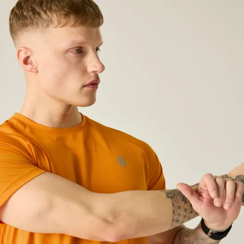 Pánské funkční tričko Dare2b ACCELERATE oranžová (3)