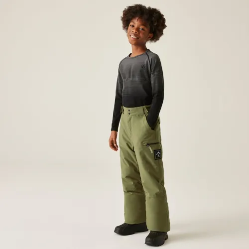 Dětské zimní lyžařské kalhoty Dare2b POW III khaki (1)